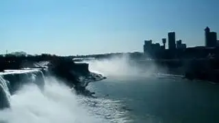 Winter in Niagara Fall, USA