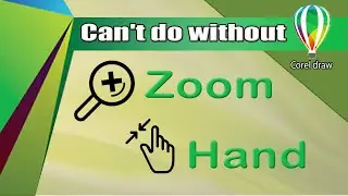 zom and pan tool in corel draw - 10 | corel tutorial |