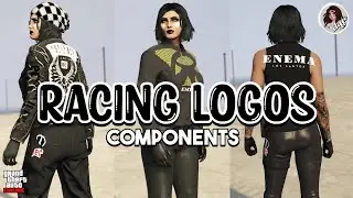 GTA5 | Racing Logos with *ANY TOP* Female Components (No Save Wizard or BEFF)