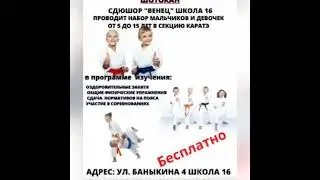 Тольятти Каратэ_Арт 16 школа  ДЮСШ 