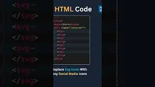 Share button with magical hover effect in HTML and CSS. #html #css #javascript #python
