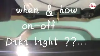 Magnet 🧲 switch  | Diki light off-on | When&How off Dikki light ????..