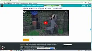 Code.org Express: Lesson 17 - Conditionals in Minecraft: Voyage Aquatic (23 - 24)