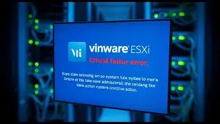 VMware ESXi error upon boot Relocating modules and starting up the kernel