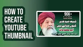 How To Make YouTube Thumbnail in Mobile - F4N Studio