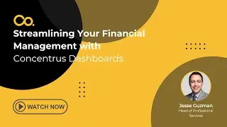 NetSuite Demo: Streamlining Your Financial Management with Concentrus Dashboards