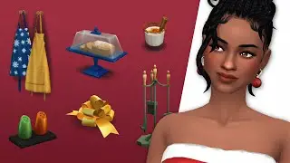NEW FREE HOLIDAY ITEMS | Sims 4 Base Game Update 🎁