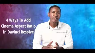 Create Wide Aspect Ratio In Davinci Resolve 18