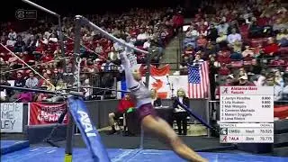 Cam Machado Bars Alabama vs Michigan State 2023 9.850