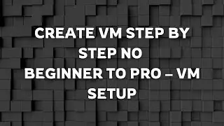 How to Create a Virtual Machine in Windows Urdu/Hindi Tutorial Step-by-Step Guide for Beginners 2025