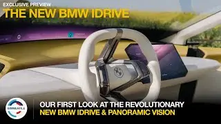 Exclusive Preview: The New BMW iDrive and Panoramic Vision