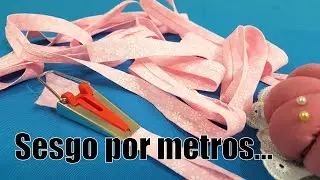 How to make bias tape by the meter