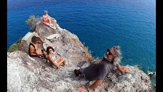 PANORAMA DALLA TORRE SARACENA E BAGNO DALLA GROTTA 