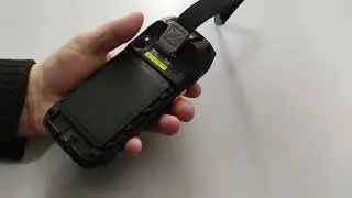 Снятие аккумулятора, доступ к установке SIM карты