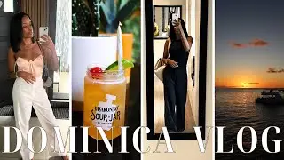 DOMINICA VLOG | Truly love it here | Exploring Cafes, Hotels, Waterfalls & more |GabX
