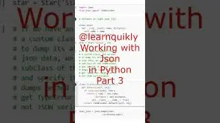 How to Work with Json in Python Part 3 