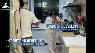 How front-end developer helps back-end developer? funny meme