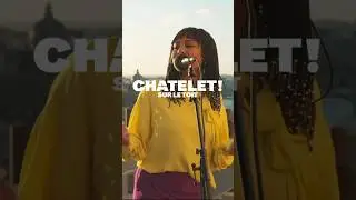 On était sur les toits du Châtelet ! #shortvideo #shorts #livemusic #rooftop #whatif
