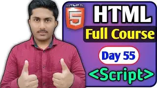 Script tag In HTML 5 Tutorial In Hindi | script tag Use in html