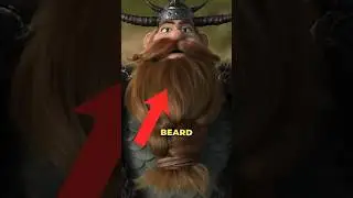 The beard that almost   BROKE Dreamworks animators 😂 #animation