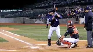 BlueCrabs Matt Padgett Hitting Vs Ducks 9/29/12 HD