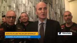 Usta Pilotlara Yelekleri Giydirildi