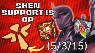 Shen Support Can be OP - Auto filling support but still impacting the game positively