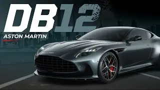 2024 Aston Martin DB12 - a Stunning 671HP Super Tourer Supercar