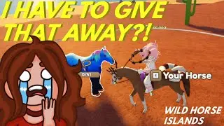 Giving away EVERY SINGLE RARE HORSE I CATCH in WILD HORSE ISLANDS on ROBLOX (Summer Event 2023)
