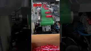 UV curing and unloading system for lipstick tube screen printing machine #apm#shorts#screenprinting