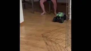 Rc Car In to a bottle flip #shorts