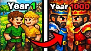 I Followed 2 IMMORTAL Brothers For 1000 Years In WorldBox!