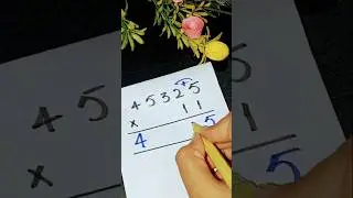 Multiplication trick of 11 #maths #multiplication #shorts
