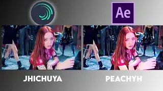 My Alight Motion Vs After Effects || Remake @peachyh7113