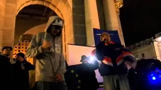 Аромотерапія (Кобзар і Альф) - Виступ на Євромайдані