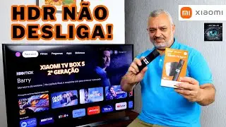 Xiaomi TV Box S 2nd Generation HDR não Desliga e desregula a imagem!