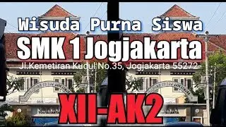 Wisuda Purna Siswa SMK 1 Jogja ||  Dalam Iringan Gamelan Manten