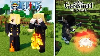 3 Amazing Epic Fight Addons!!! (One Piece, SAO, Genshin Impact) | Minecraft 1.16.5 ~1.18.2