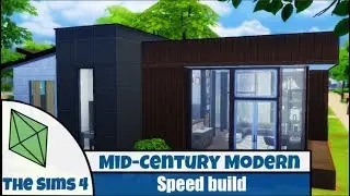 Sims 4 Speed Build: Mid-Century Modern