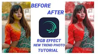 How To Make RGB Effect In Alight Motion | Alight Motion Video Editing | #alightmotion  #shorts