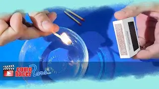 Como hacer CERILLAS a  PRUEBA DE AGUA - Impermeabilizar Fósforos