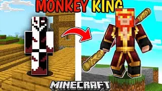 I Became MONKEY KING In MINECRAFT....!!🔥😳