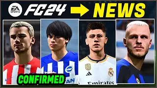 EA SPORTS FC 24 NEWS | NEW CONFIRMED REAL FACES & MORE POTENTIAL ✅