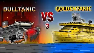 GOLDENTANIC vs BULLTANIC (7) 🚢⚓️🛳 (Final battle) FlipaClip