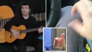 Учим гитарный бой без гитары за 2 минуты