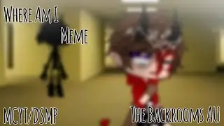 Where Am I [] meme [] MCYT/DSMP [] The Backrooms AU []