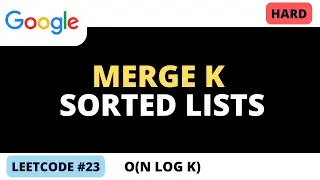 Leetcode 23 - Merge K Sorted Lists - Python