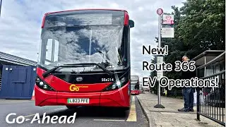 [1ST WEEK] Enviro200 EV on Route 366 - Observations & Journey
