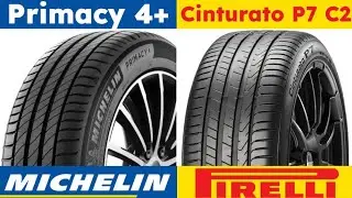 Michelin Primacy 4+ vs Pirelli Cinturato P7 C2