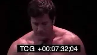 Ted Gambordella Bends a 12 inch Knife on his Neck